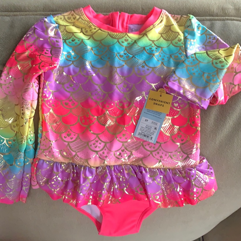 NWT Mermaid Bathing Suit One Piece